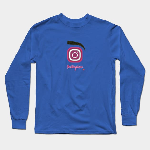 Instaglam Long Sleeve T-Shirt by SD9